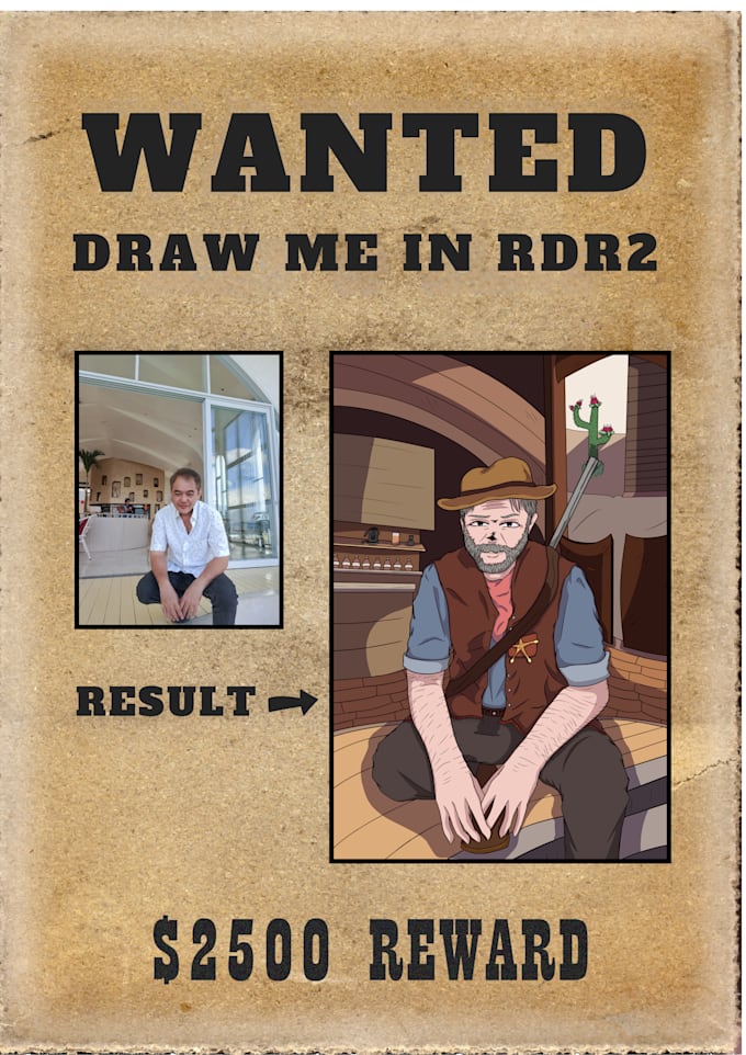 turn your photo into a fun cartoon portrait
