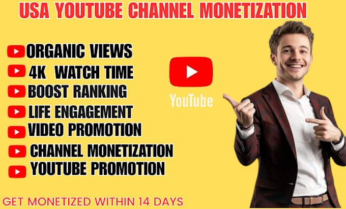 provide expert promotion services for your youtube channel