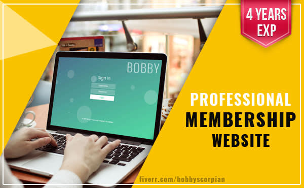 setup professional membership site