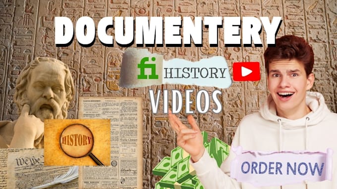 edit cinematic documentary history video for youtube