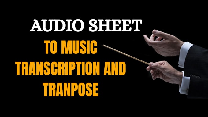 transpose sheet music adjust vocal range create piano accompaniment lead sheet
