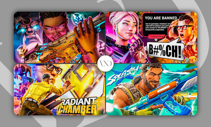 create a high quality valorant thumbnail