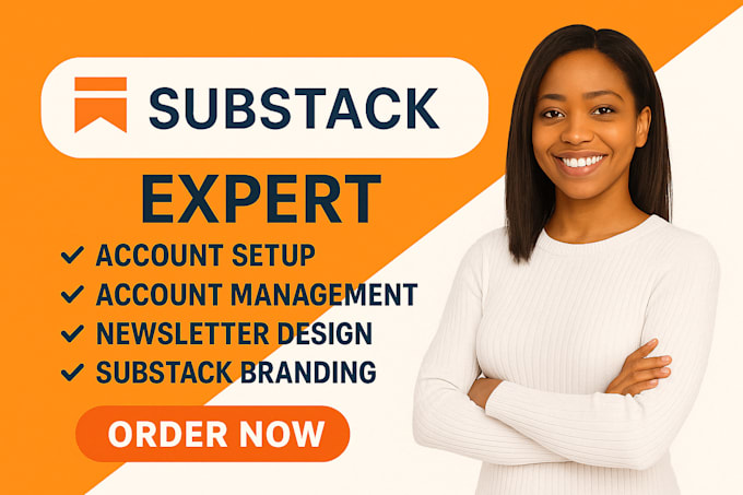 setup substack account improve substack landing page set up substack newsletter