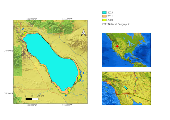 create gis maps and spatial data analysis in qgis or arcgis