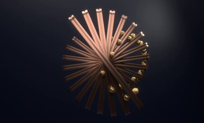 Create stunning 3d abstract animation, motion graphics, and visual ...