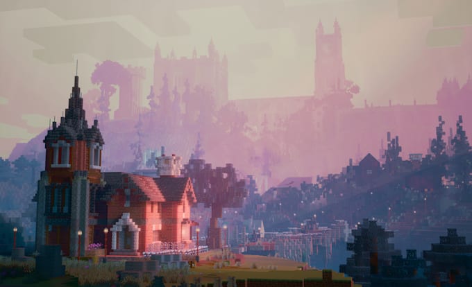 do a minecraft build