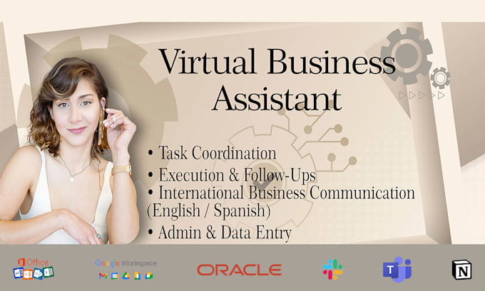be your virtual assistance with business background