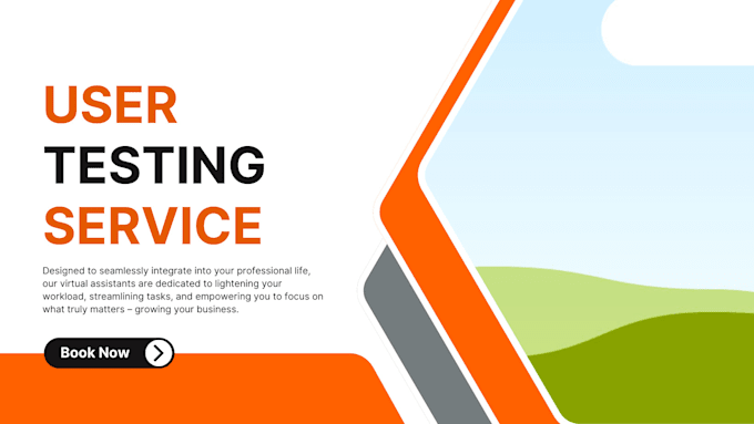 do user testing on anything