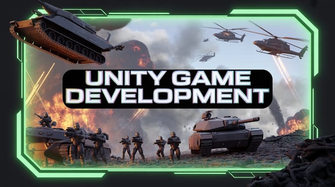 Develop unity game for android, pc, mobile, and multiplayer 2d 3d unity ...