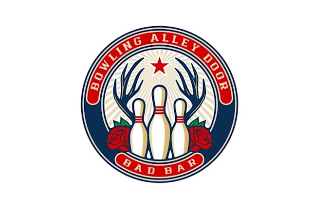 design awesome bad bar logo