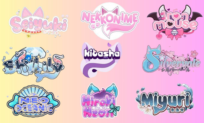 design or redesign cute logo for vtuber, twitch streamers