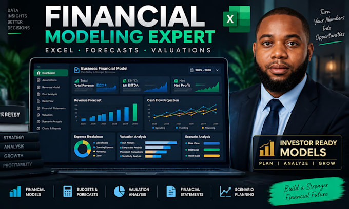 build excel financial models, google sheets automation, forecasts and dashboards