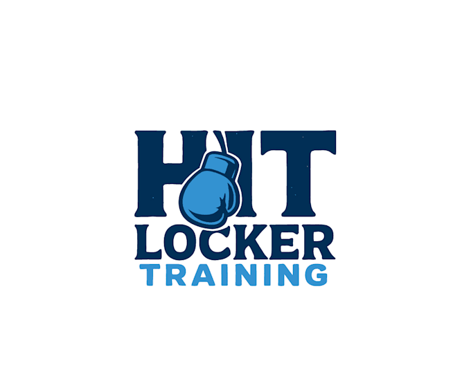 design a knockout logo for your boxing fitness studio