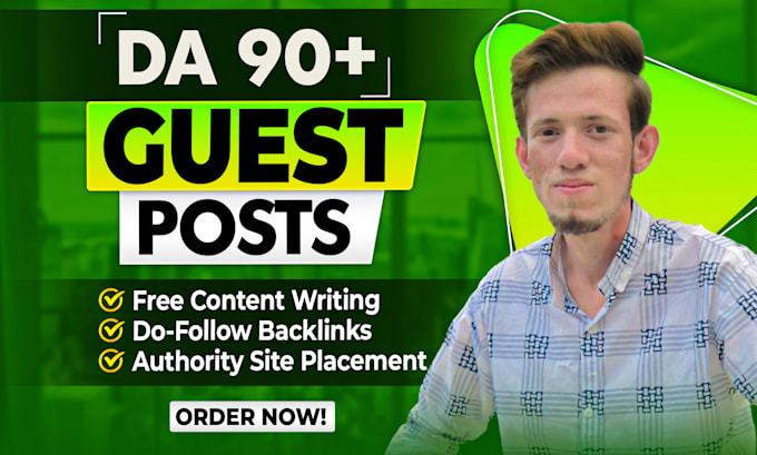 provide 90 da websites guest posting service with dofollow backlinks