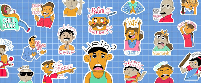 design sticker for whatsapp