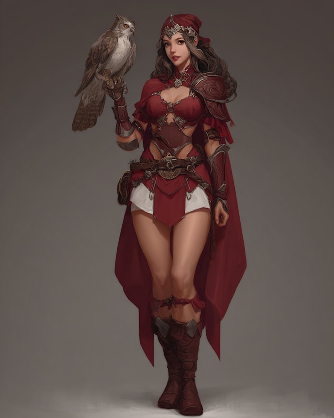 create a dark fantasy character for you