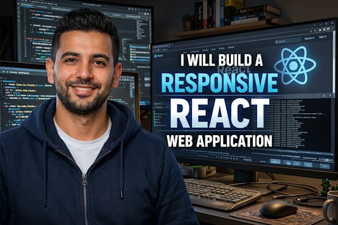 build you a responsive react app