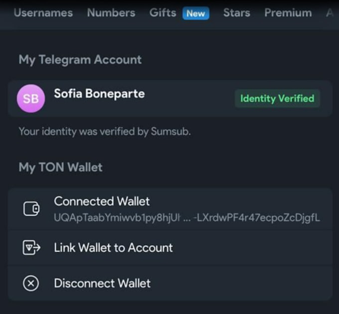 telegram ads fragment verification verified fragment account for telegram ads