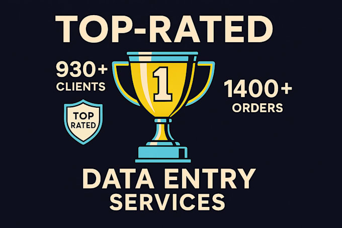 do accurate data entry