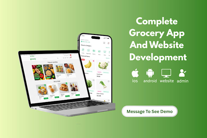 build a grocery delivery app and website like instacart