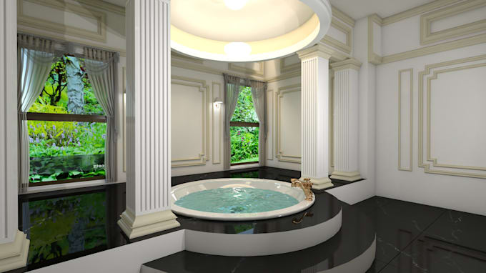 create bathroom interior design and bathroom design