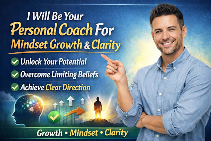 be your personal coach for mindset growth and clarity