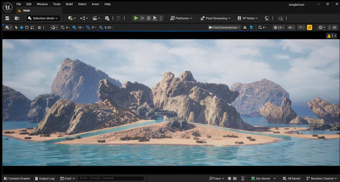 do custom unreal engine scenes and 3d assets