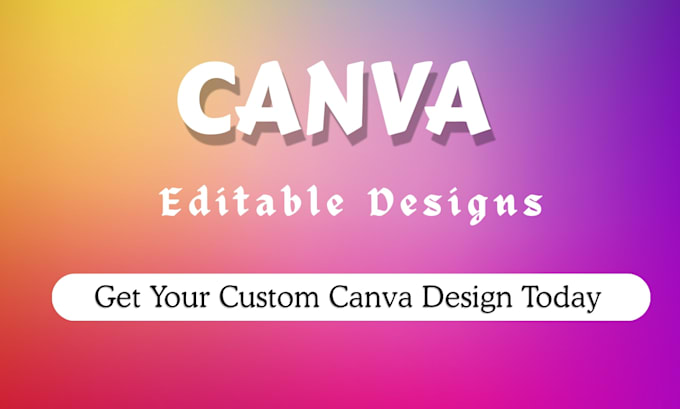 design anything in canva, canva logo, canva flyer, ig post,ebooks