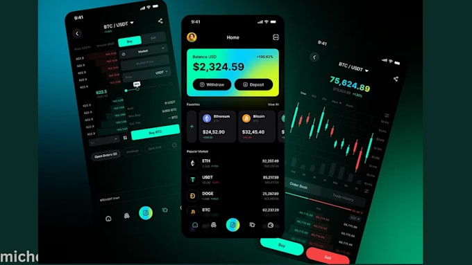 develop crypto trading app stock trading app forex trading app exchange platform