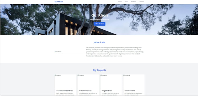 create and design responsive websites using HTML CSS javascript