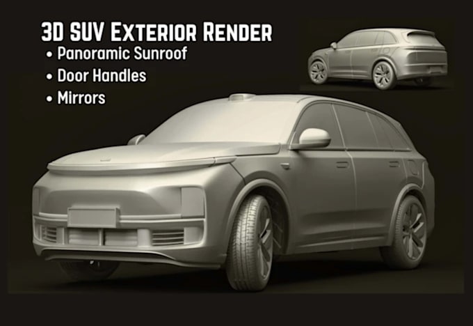 do 3d vehicle design rc car model widebody kit 3d printing