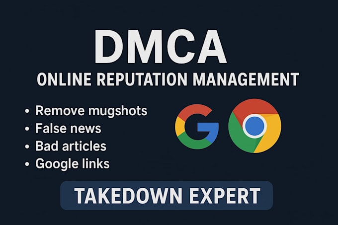 remove mugshots,negative links,arrest records and clean your reputation