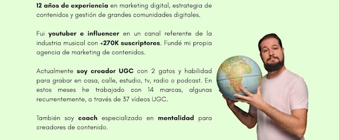create cat ugc video for instagram or tik tok in spanish