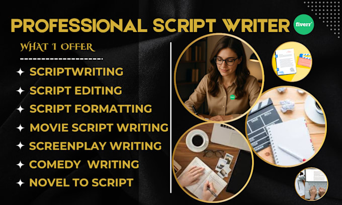 do moviescriptwriting, screenwriting, screenplay creation professionally