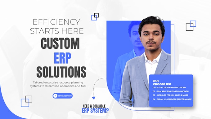 develop a custom erp system for your business