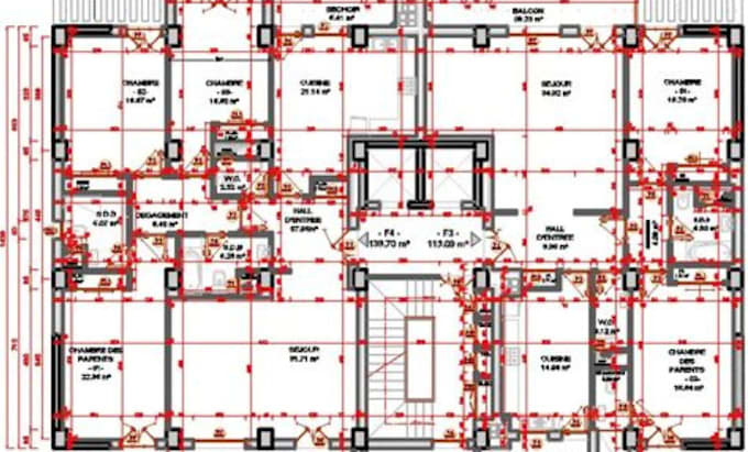 make architecture presentation drawing, evolution or floor plan design