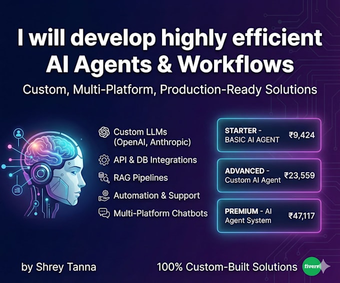 develop highly effecient ai agents and workflows