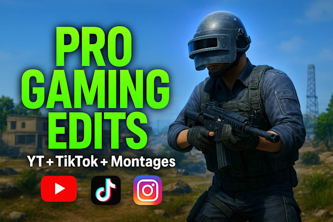 do gameplay video editing, montages and shorts