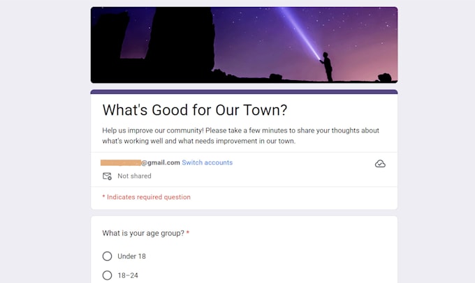 create professional google forms