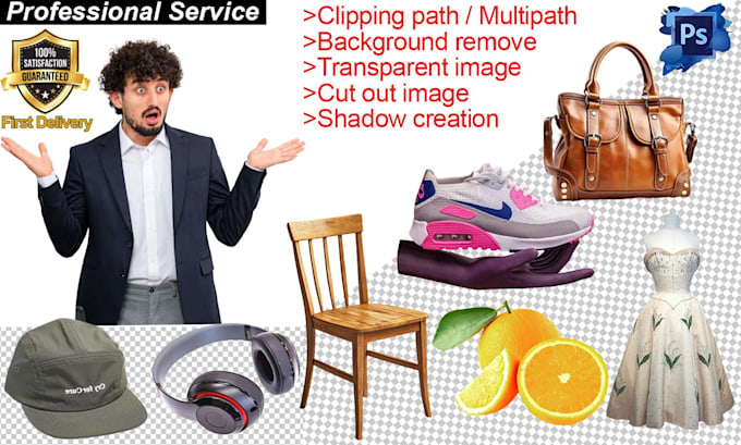 do clipping path multipath cutout photo and backgrounds removal