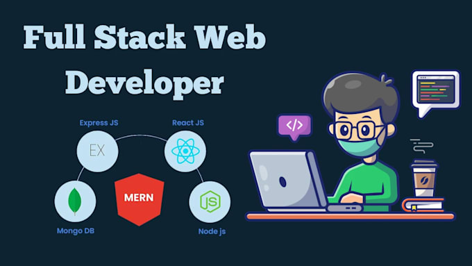 develop full stack mern web app with frontend backend