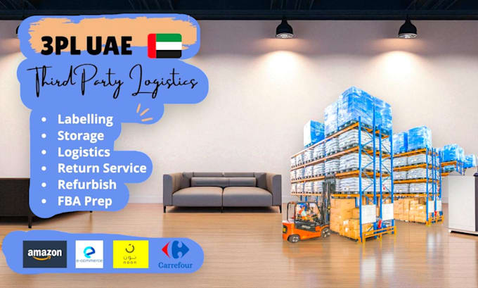 be 3pl warehouse prep in uae dubai ecommerce one stop solution