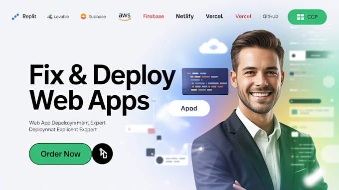 fix lovable deploy replit web app supabase aws cloud firebase dns vercel base44