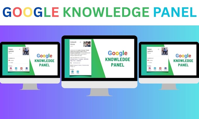 create a google knowledge panel for you
