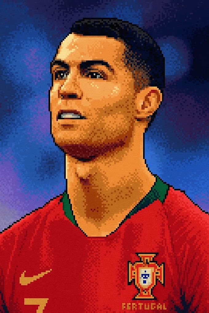 create high quality custom pixel art portraits