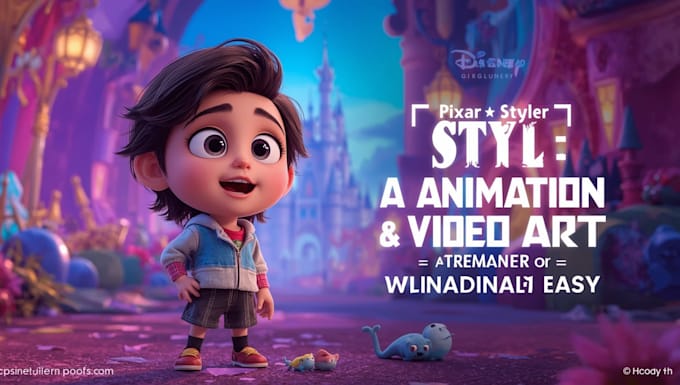 Pixar Animation Rig Create stunning disney pixar style 3d ai animation video art and music ...