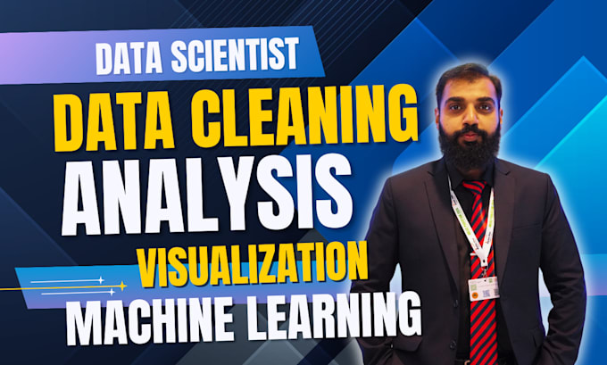 do data analysis, data cleaning, data visualization, and machine learning