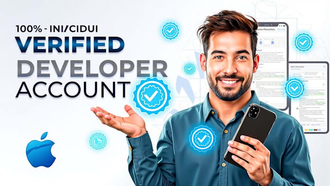 create verified apple developer account for you