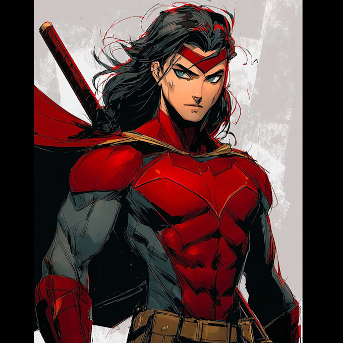 draw superhero comic superhero character marvel