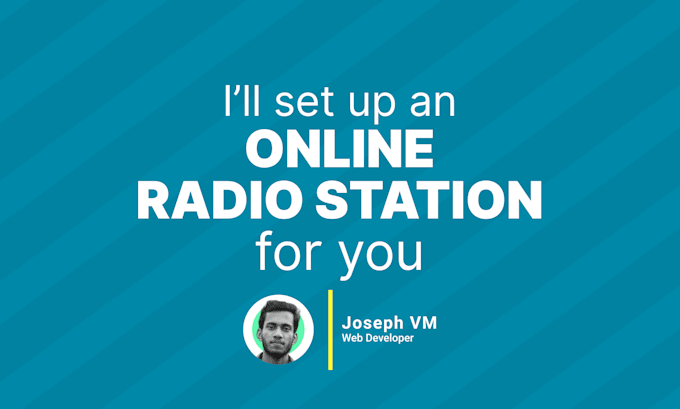 set up an online radio station for you